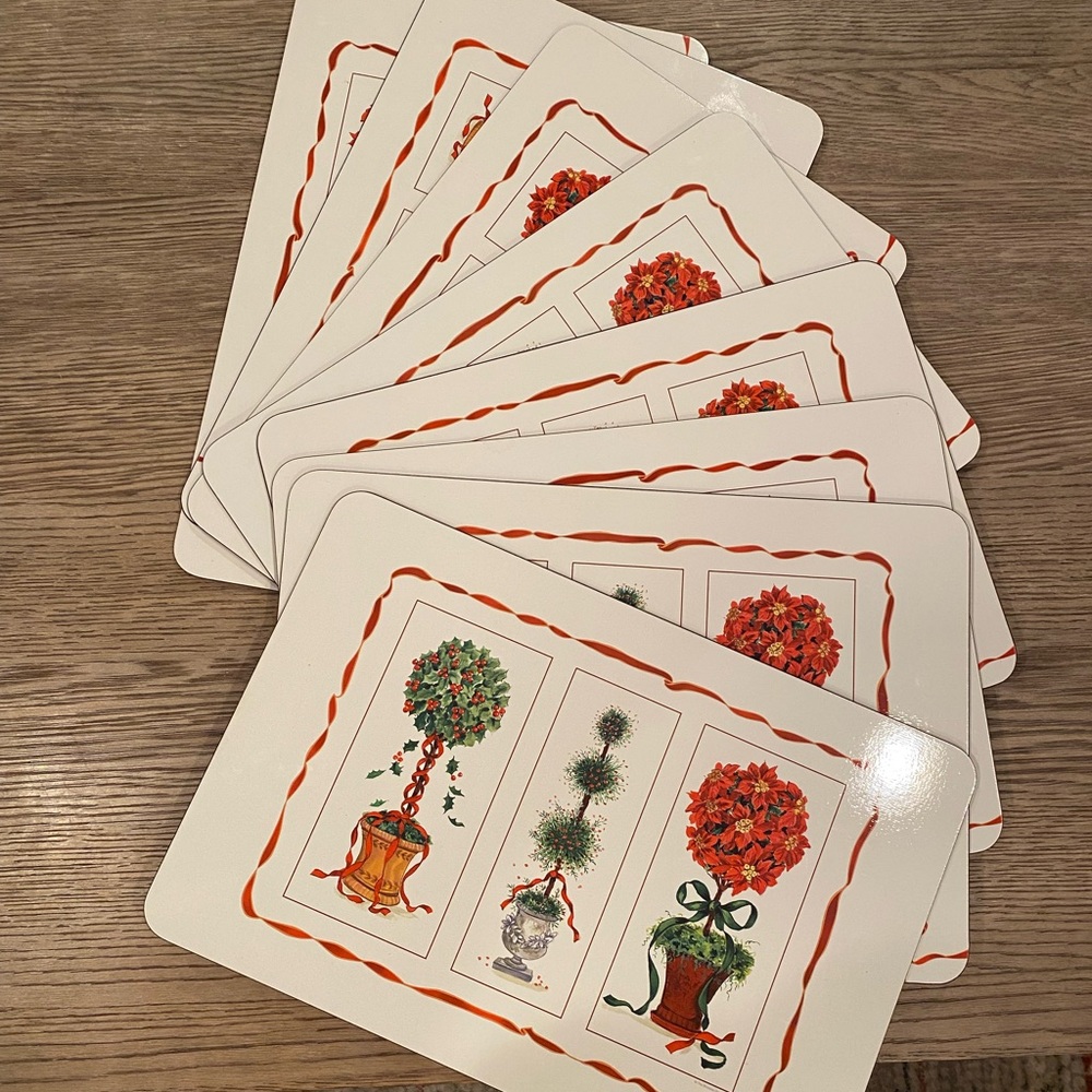 8 Jason Holiday Placemats
